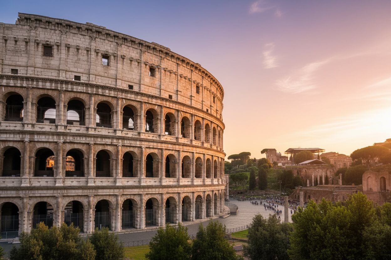 Arena van het Colosseum Rome